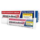 Blend-a-dent Super-Haftcreme Complete Extra Stark Original Fixiercreme für Prothesen, Prothesenzähne 47 g