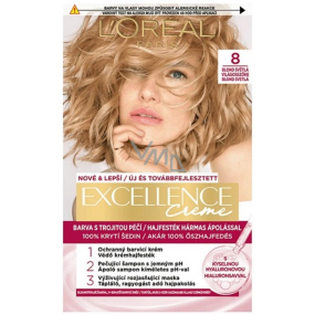 Loreal Paris Excellence Creme Haarfarbe 8 Blondes Licht