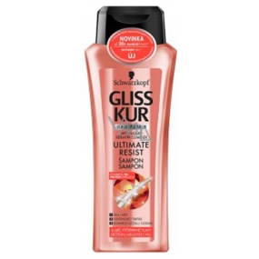 Gliss Kur Ultimate Resist Shampoo für schwaches, erschöpftes Haar 250 ml