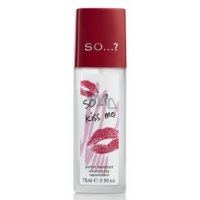 DAMIT…? Kiss Me parfümiertes Deodorantglas für Frauen 75 ml