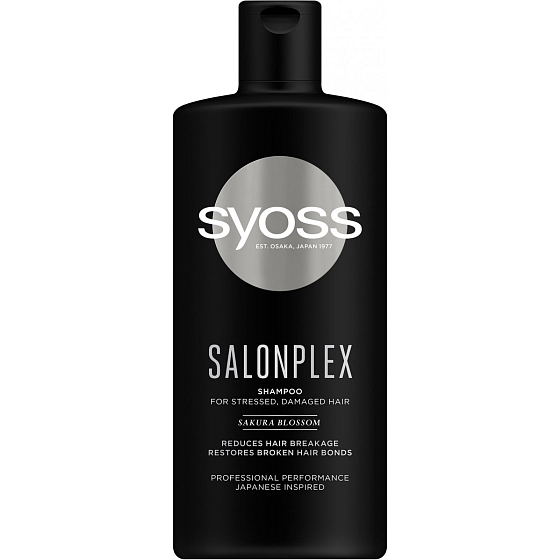 Syoss SalonPlex Shampoo für chemisch und mechanisch strapaziertes Haar 440 ml