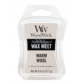 WoodWick Warm Wool - Warmes Wollduftwachs für Aromalampen 22,7 g