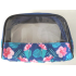 Albi Original Kosmetiktasche mit Hibiskusfenster 18 cm x 14 cm x 6,5 cm