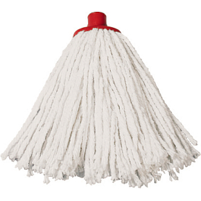 Spokar Ersatzbaumwolle für Mop, 160 g, rot