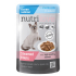 Nutrilove Gedünstete Filets mit saftigem Lachs in Sauce, Alleinfuttermittel für kastrierte und sterilisierte Katzen, Beutel 85 g