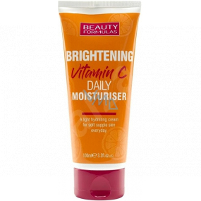 Beauty Formulas Brightening Moisturizing Face Cream mit Vitamin C 100 ml
