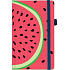 Albi Diary 2022 Tasche mit Gummiband Melone 15 x 9,5 x 1,3 cm