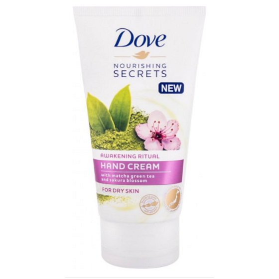 Dove Nourishing Secrets Awakening Ritual Matcha Tea & Sakura - Grüner Tee & Kirschblüte Hand Feuchtigkeitscreme 75 ml