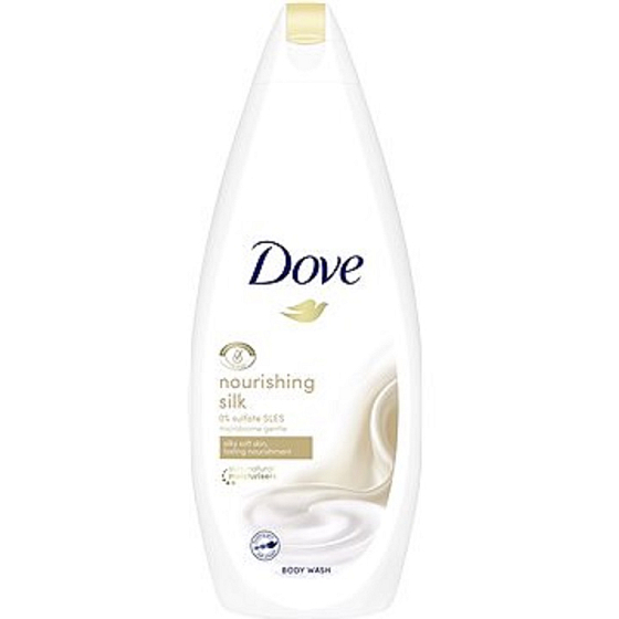 Dove Nourishing Silk Duschgel für lang anhaltend genährte Haut 750 ml
