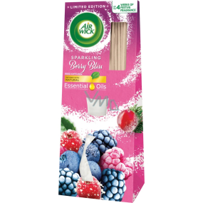 Air Wick Reed Diffuser Ätherische Öle Sparkling Berry Bliss - Winter Fruit Scented Sticks Air Freshener 33 ml