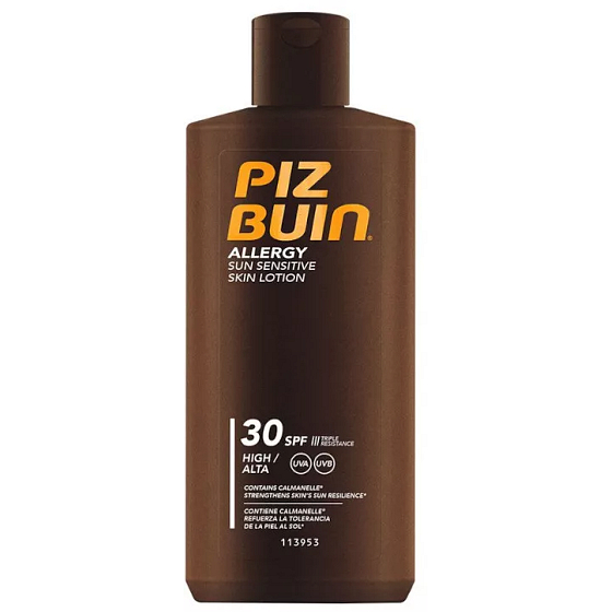 Piz Buin Allergie-Lotion SPF30 Sonnenschutz-Lotion 200 ml