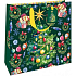 Nekupto Geschenkpapier Tasche Luxus 33 x 33 cm Weihnachtsbaum