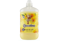 Coccolino Sunfresh Happy Yellow konzentrierter Weichspüler 68 Dosen 1,7 l