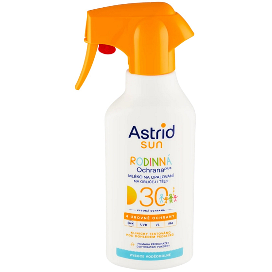 Astrid Sun OF30 Family Sonnenlotion mit Pumpe 270 ml