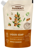 Green Pharmacy Mandel und Arganöl flüssige Seife Nachfüllung 460 ml