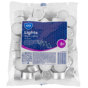 Bispol čajová svíčka 3,9 x 2,15 cm 50 kusů 8 hodin 