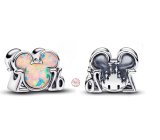 Charm Sterlingové stříbro 925 Disney Mickey s opálem rok 2026, korálek na náramek film