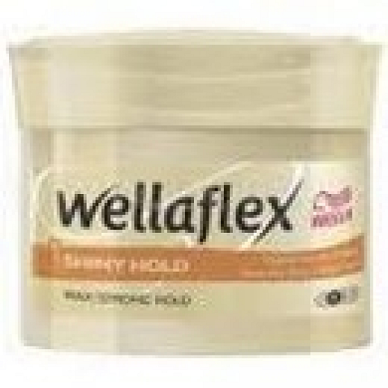 Wella Wellaflex Shiny Hold stark straffendes Haarwachs 75 ml