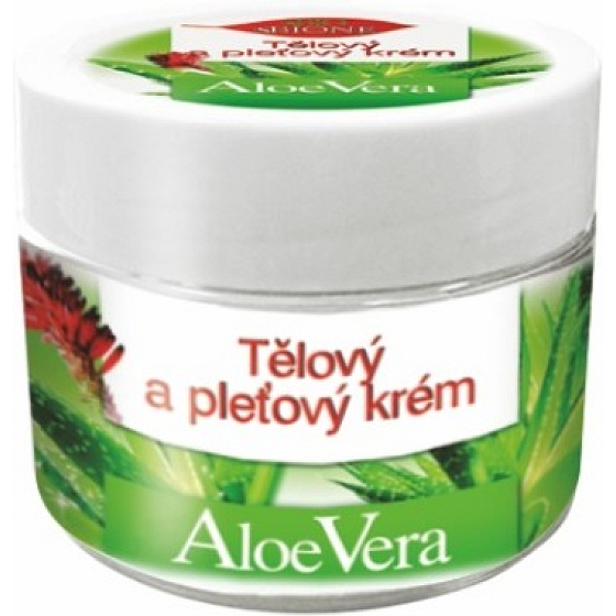 Bione Cosmetics Aloe Vera Körper- und Hautcreme für alle Hauttypen 260 ml