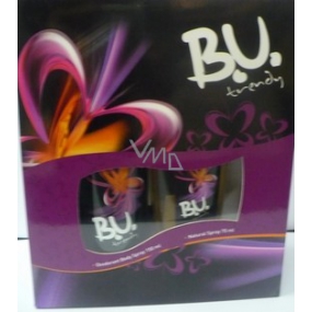 BU Trendy Eau de Parfum 75 ml + 150 ml Spray Deodorant für Frauen Geschenkset