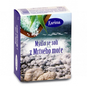 Karima Toilettenseife aus dem Toten Meer mit Salz aus dem Toten Meer 100 g