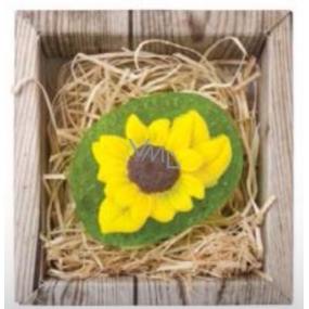 Bohemia Gifts Sunflowers handgemachte Toilettenseife in einer Schachtel mit 60 g