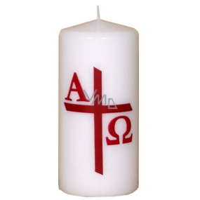 Lima Relief Church Kerze weißer Zylinder 1017 70 x 150 mm 1 Stück