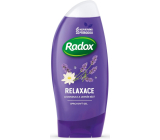 Radox Relaxation Lavendel und Seerose weißes Duschgel 250 ml