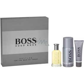 Hugo Boss Boss No.6 Abgefülltes Eau de Toilette für Männer 50 ml + Duschgel 50 ml + Deodorant Spray 150 ml, Geschenkset