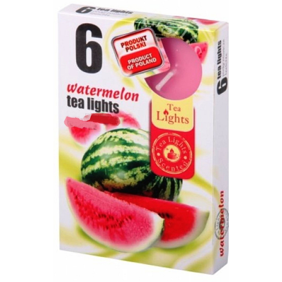 Teelichter Wassermelone duftende Teelichter 6 Stück