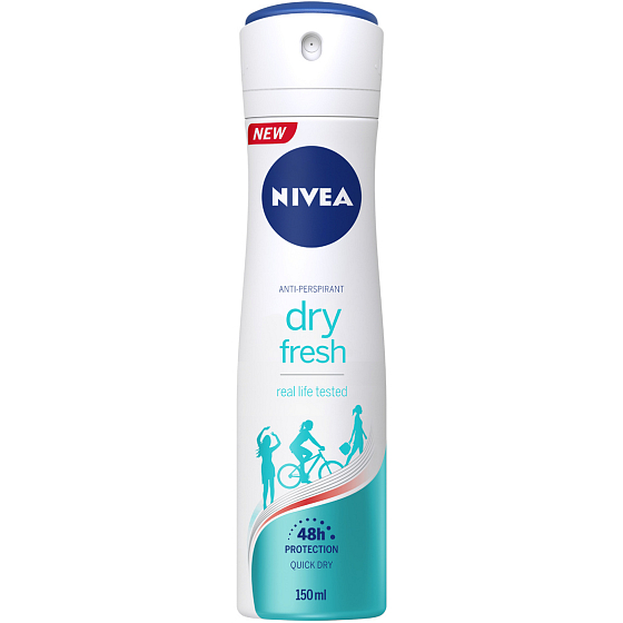 Nivea Dry Fresh Antitranspirant Deo Spray für Frauen 150 ml