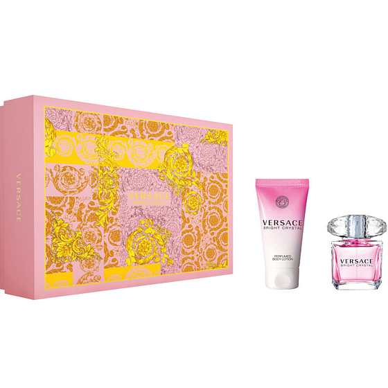 Versace Bright Crystal Eau de Toilette für Frauen 30 ml + Körperlotion 50 ml, Geschenkset