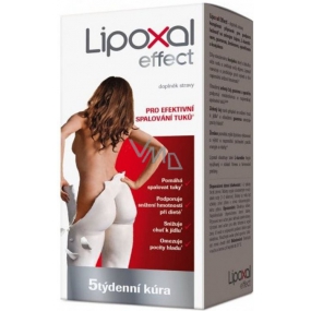 Lipoxal-Effekt-Präparat zur wirksamen Fettverbrennung, 5 Wochen Behandlung 120 Tabletten