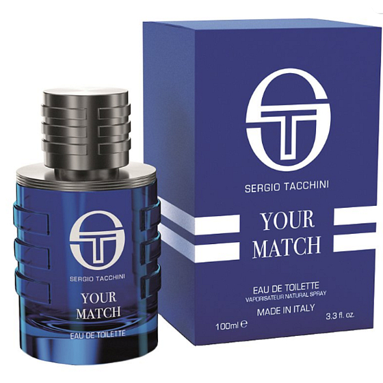 Sergio Tacchini Ihr Match Eau de Toilette für Männer 100 ml