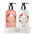 Scottish Fine Soaps Spiced Apple - Flüssigseife Gewürzter Apfel Spender 300 ml + Handlotion Spender 300 ml, Duo-Set