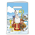 Anděl Geschenk Papiertüte 18 x 32 cm weiß Mikuláš, Teufel, Engel