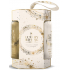 Grace Cole Bergamot, Ginger & Lemongrass Reinigungsgel 100 ml + Körpercreme 100 ml + Reinigungsschwamm, Kosmetikset für Damen