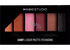 My Magic Studio Candy Eyeshadow Palette 6 Farben + Applikator 6,3 g