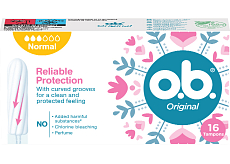O.B. Original Normal Tampons, 16 Stk