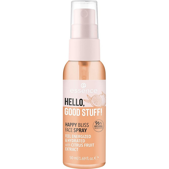 Essenz Hallo, Gutes Zeug! Happy Bliss feuchtigkeitsspendendes Gesichtsspray 50 ml
