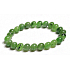 Jade-Armband elastisch Naturstein, Kugel 8 - 9 mm / 16 - 17 cm, Stein des Friedens