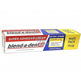 Blend-a-dent Extra Stark Complete Original Fixiercreme für Prothesen, Prothese 70,5 g