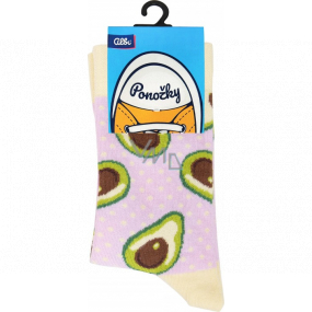 Albi Bunte Socken Universalgröße Avocado 1 Paar