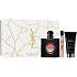 Yves Saint Laurent Opium Black parfémovaná voda 50 ml + parfémovaná voda 10 ml + tělové mléko 50 ml, dárková sada pro ženy