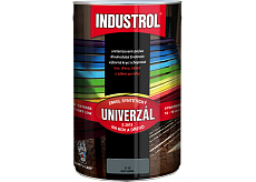 Industrol S2013 universal glänzende Deckfarbe für Metall und Holz, 1100 grau mittel, 4 l