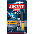 Loctite Super Attak Ultra Plastik Sekundenkleber Inhalt 2g + Aktivator, 4 ml
