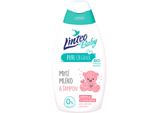 Linteo Baby Waschmilch und Shampoo Gentle Cleansing, 425 ml