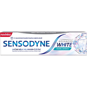 Sensodyne Advanced White Enamel Defence Zahnpasta für empfindliche Zähne, 75 ml