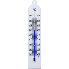 Raumthermometer 1101 Kunststoff, 177 × 34 mm