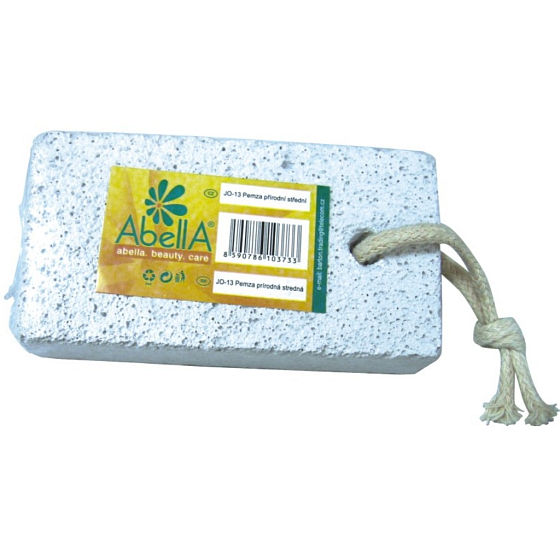 Abella Bimsstein natürliches Medium 1 Stück